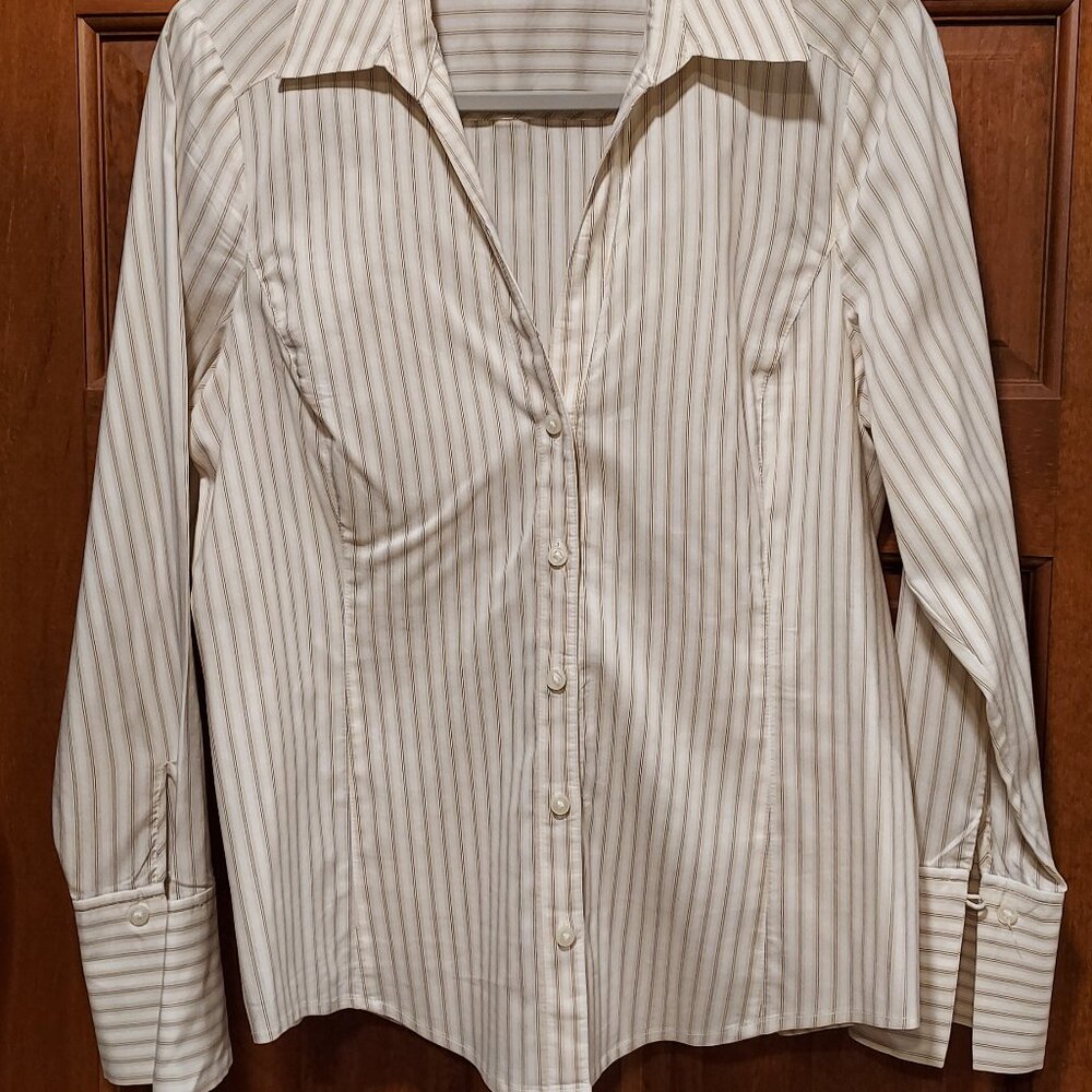 Ann Taylor long sleeve button-down shirt